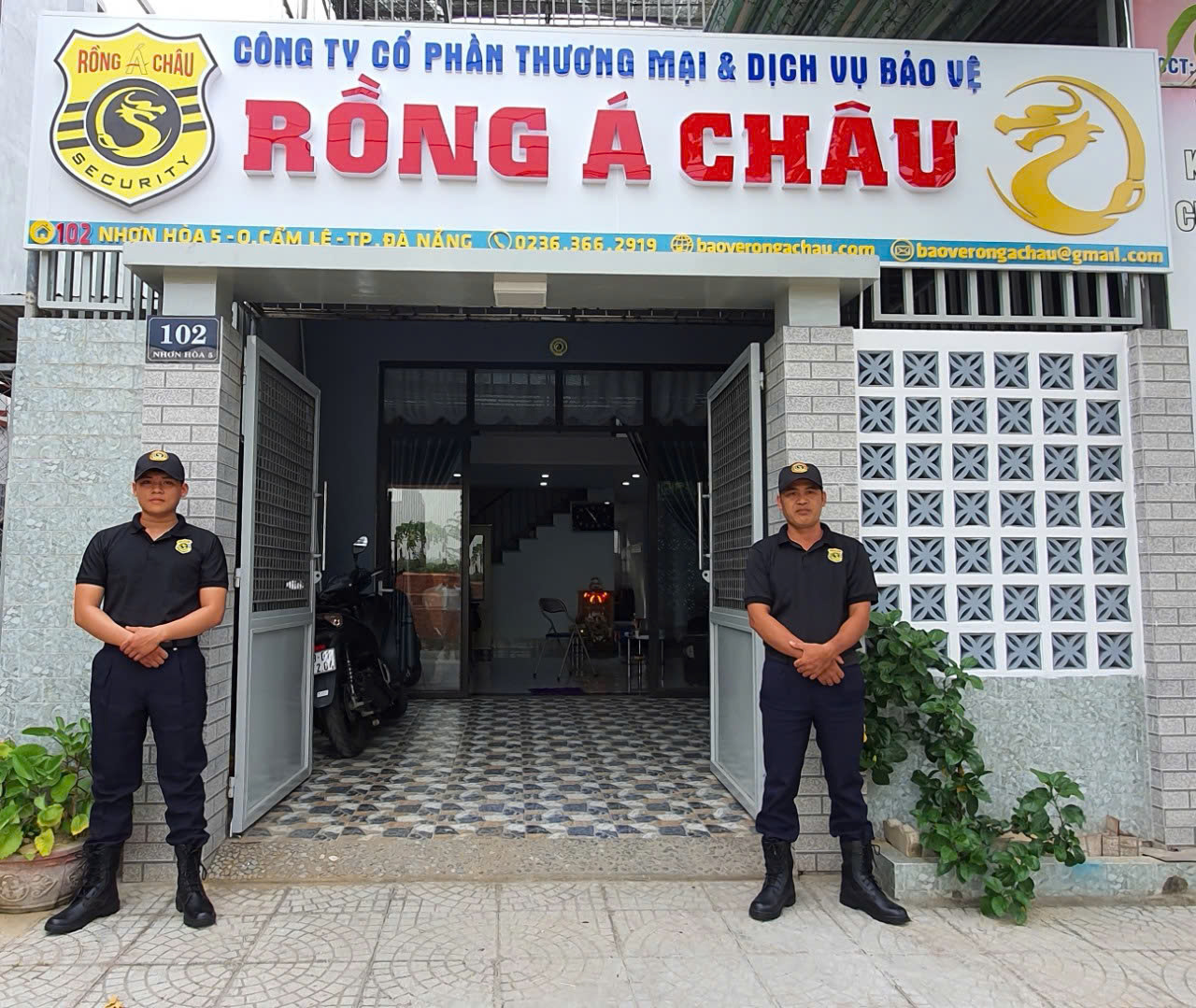 Bảo vệ công ty - Công Ty Cổ Phần Thương Mại Và Dịch Vụ Bảo Vệ Rồng á Châu